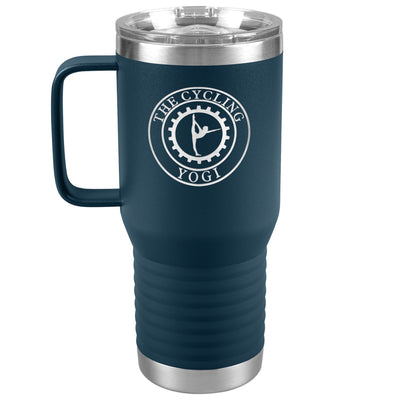 The Cycling Yogi-20oz Travel Tumbler