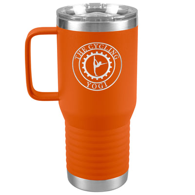 The Cycling Yogi-20oz Travel Tumbler