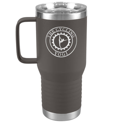 The Cycling Yogi-20oz Travel Tumbler
