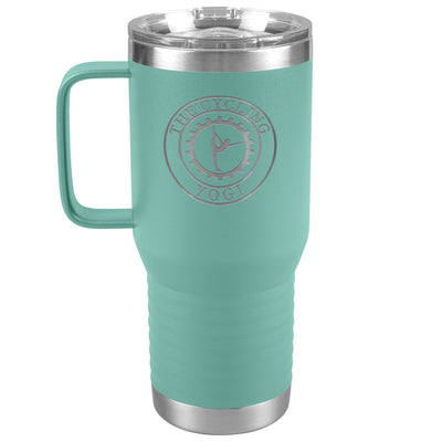 The Cycling Yogi-20oz Travel Tumbler