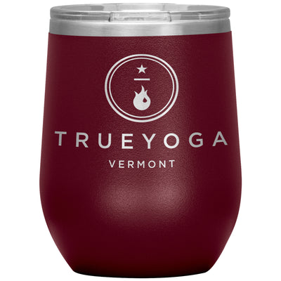 True Yoga Vermont-12oz Wine Insulated Tumbler