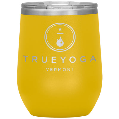 True Yoga Vermont-12oz Wine Insulated Tumbler