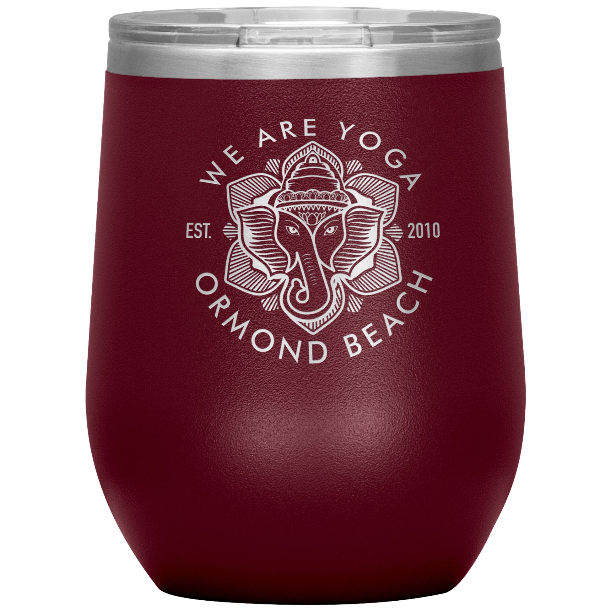 We Are Yoga Ormond-12oz Wine Insulated Tumbler