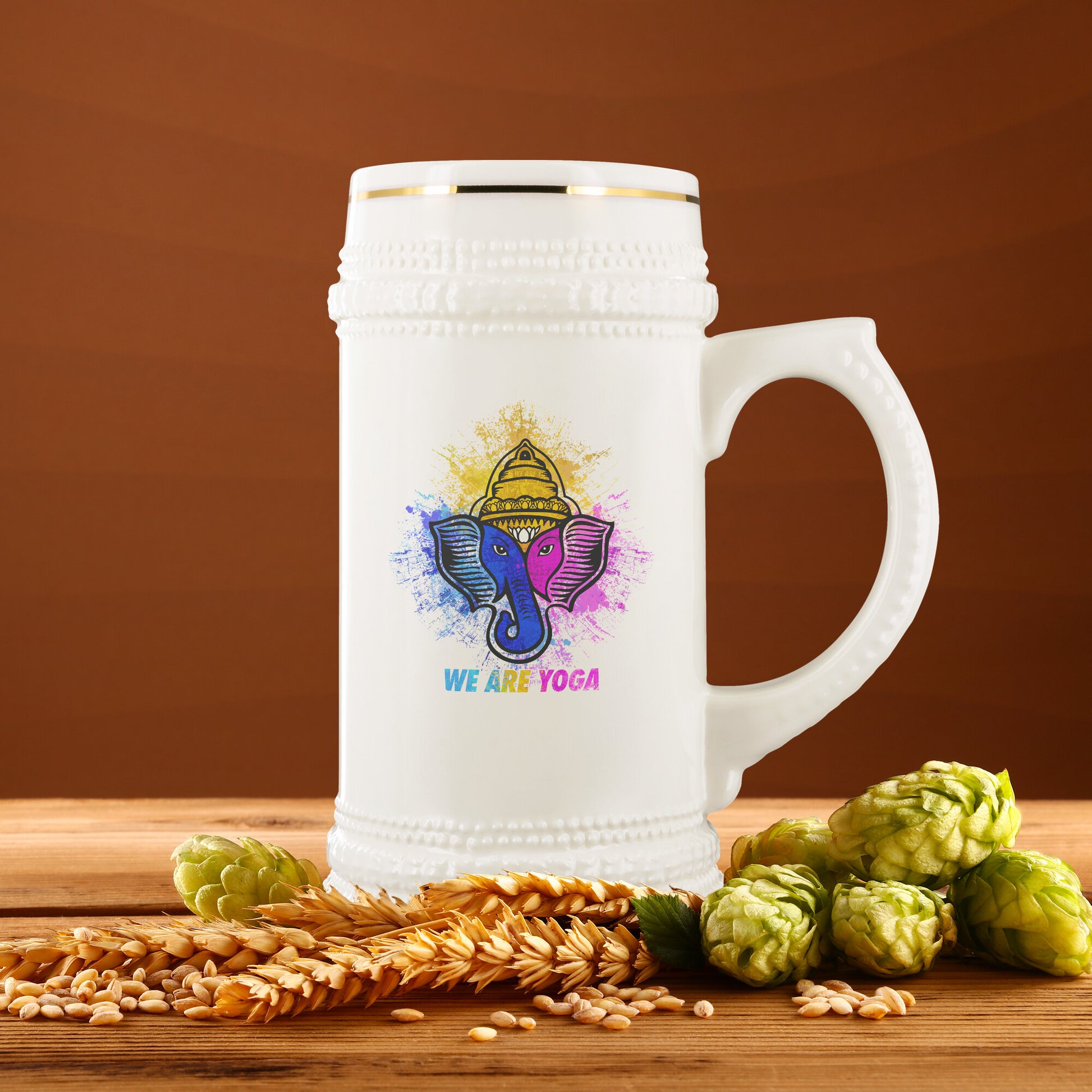 We Are Yoga Ormond-22oz Beer Stein