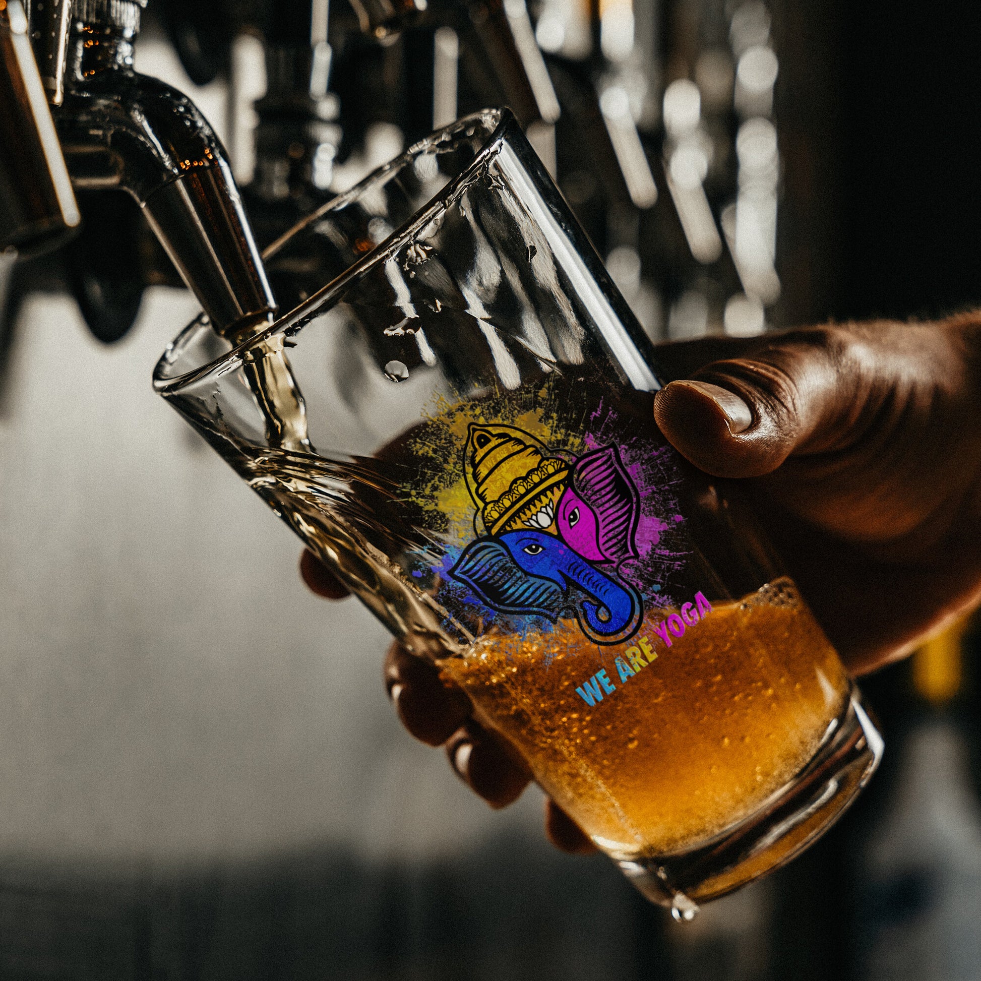 We Are Yoga Ormond-Pint Glass