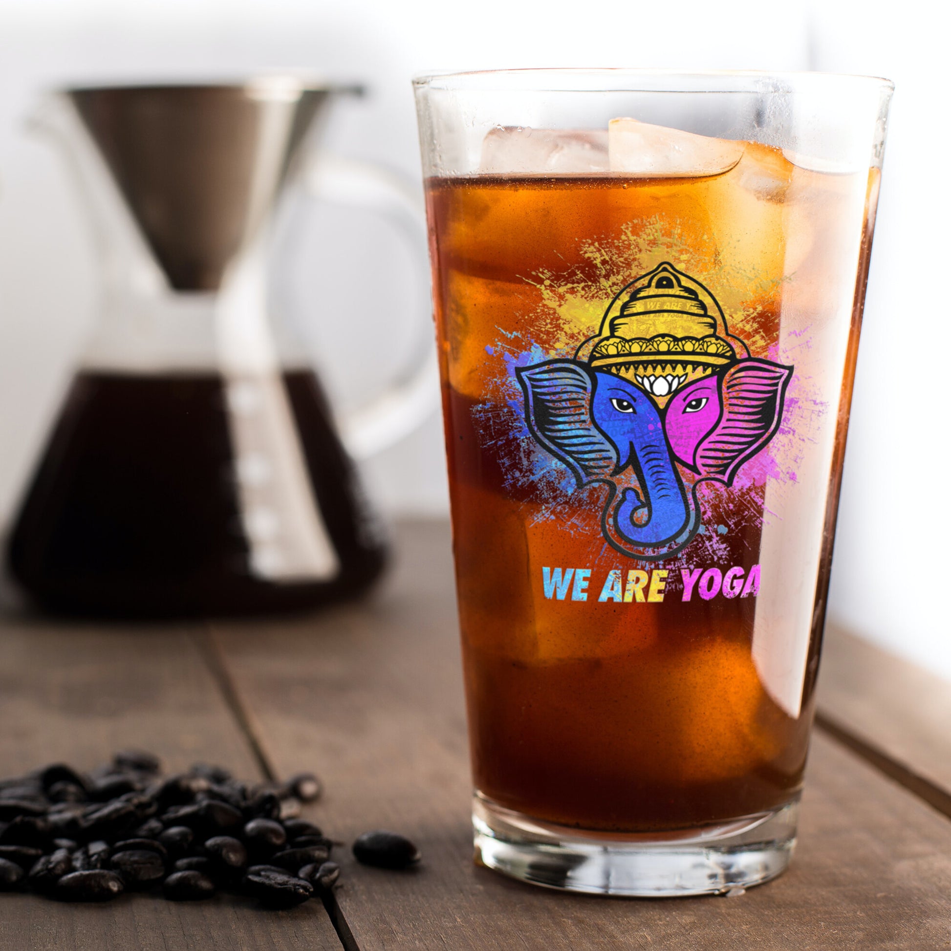 We Are Yoga Ormond-Pint Glass