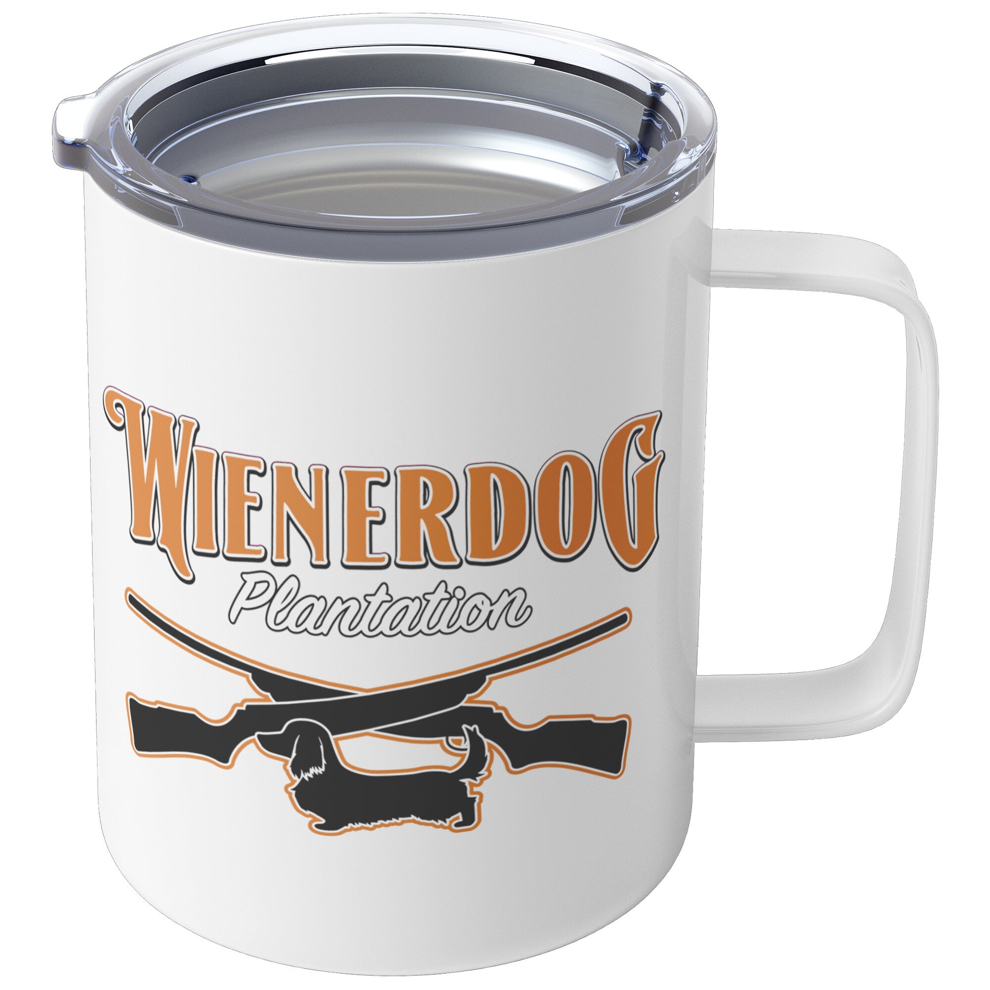 Wienerdog Plantation-10oz Insulated Coffee Mug