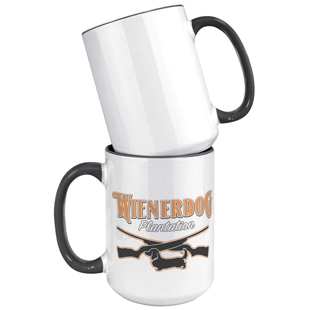 Wienerdog Plantation-15oz Accent Mug