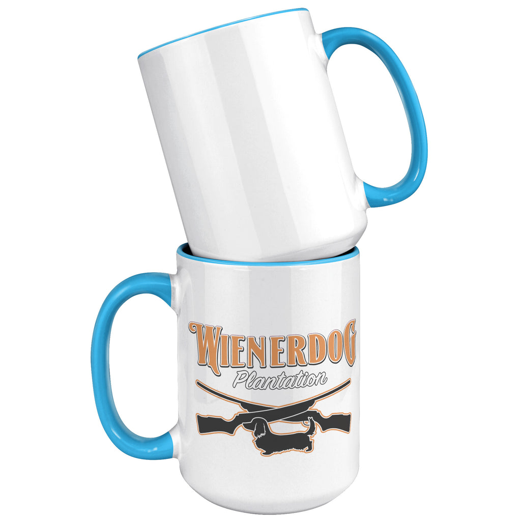 Wienerdog Plantation-15oz Accent Mug