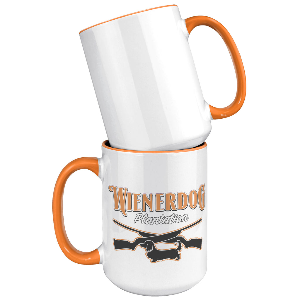 Wienerdog Plantation-15oz Accent Mug