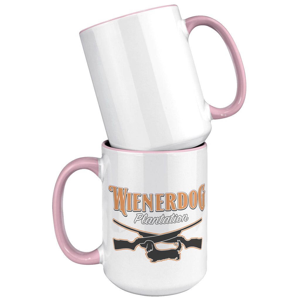 Wienerdog Plantation-15oz Accent Mug