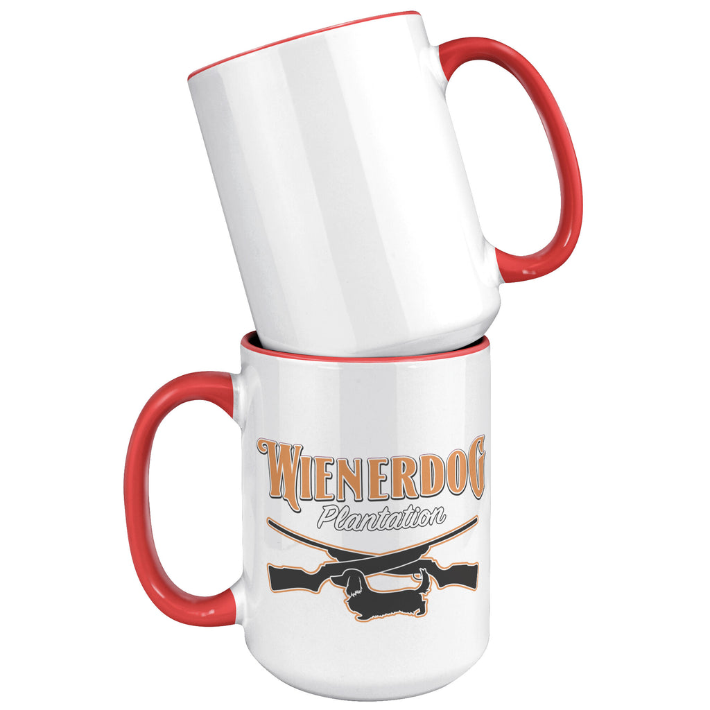 Wienerdog Plantation-15oz Accent Mug