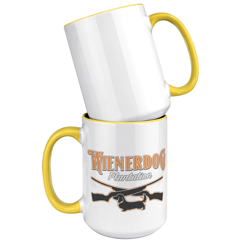 Wienerdog Plantation-15oz Accent Mug