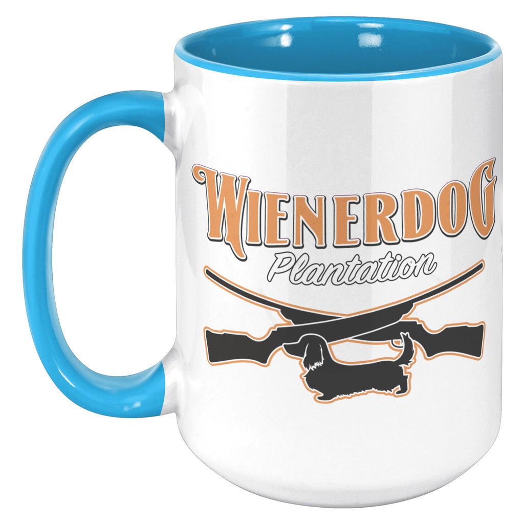 Wienerdog Plantation-15oz Accent Mug