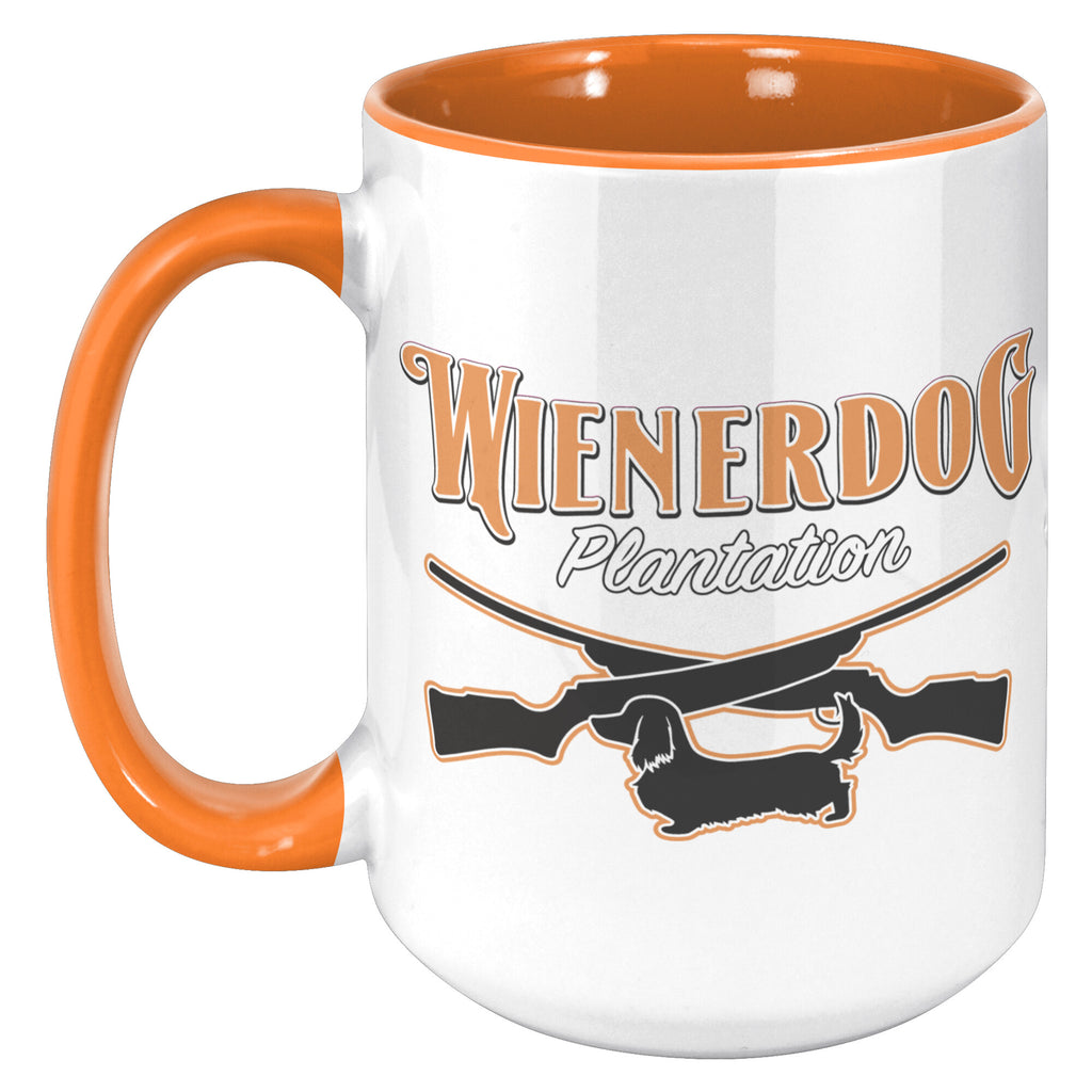 Wienerdog Plantation-15oz Accent Mug