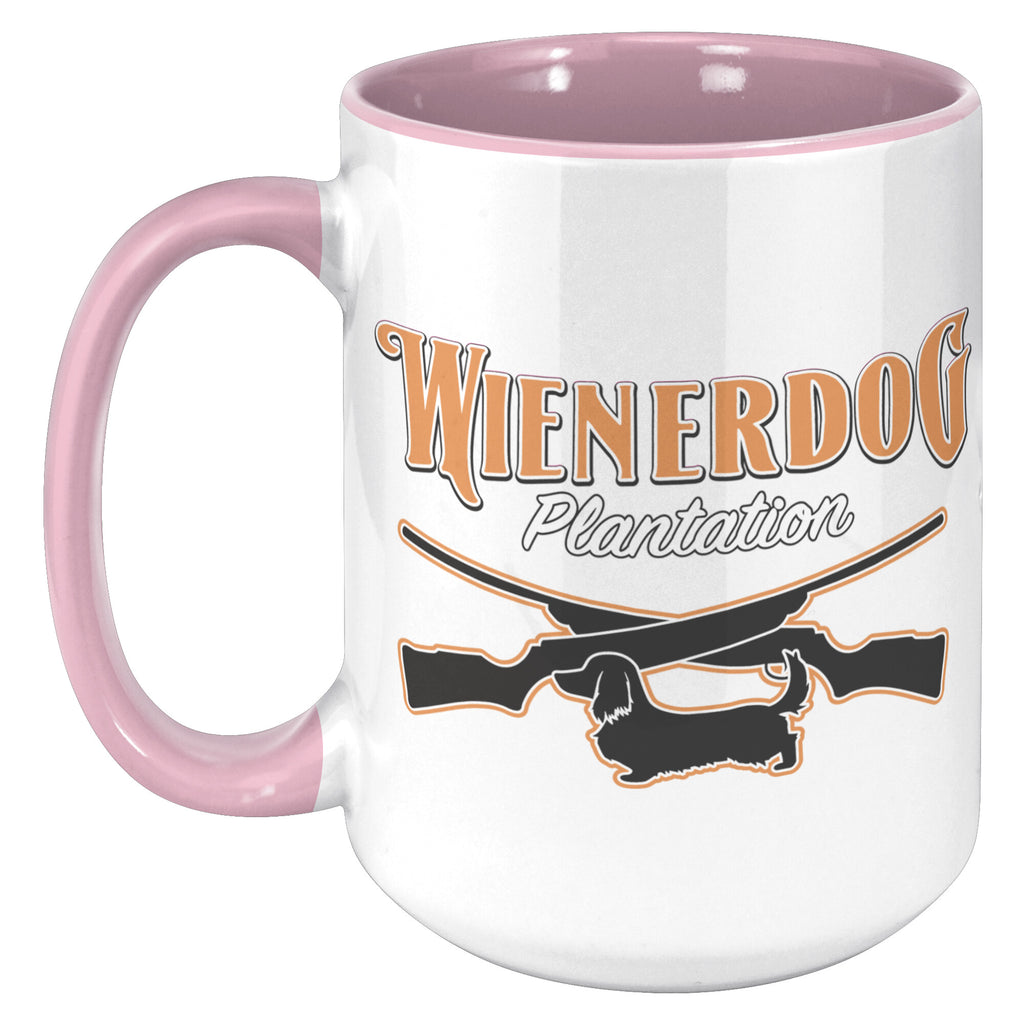Wienerdog Plantation-15oz Accent Mug