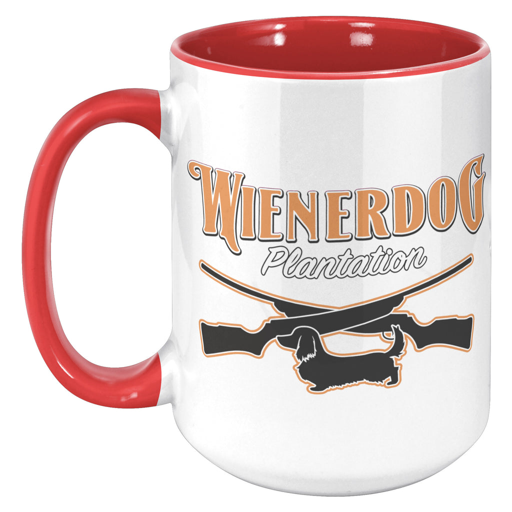 Wienerdog Plantation-15oz Accent Mug