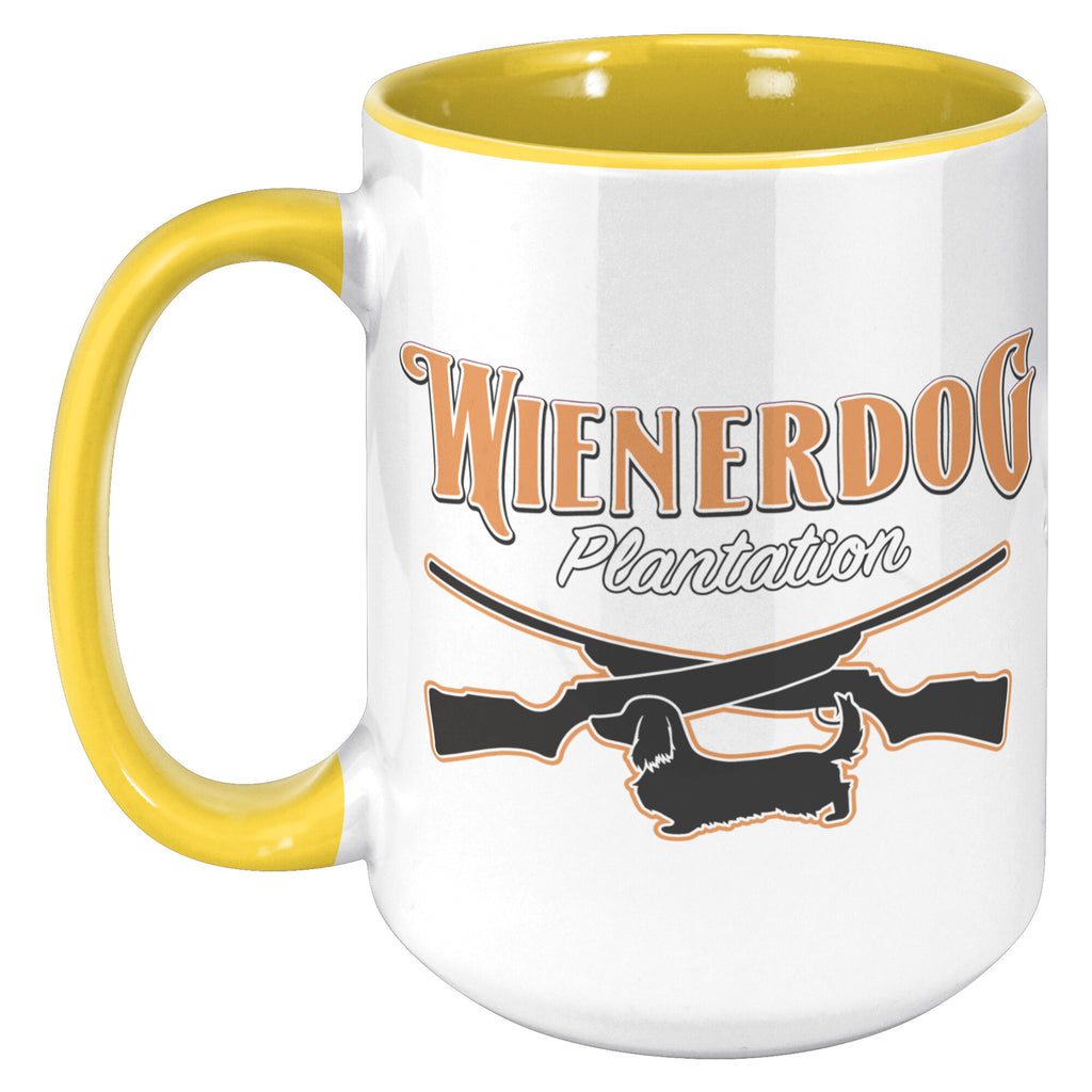 Wienerdog Plantation-15oz Accent Mug