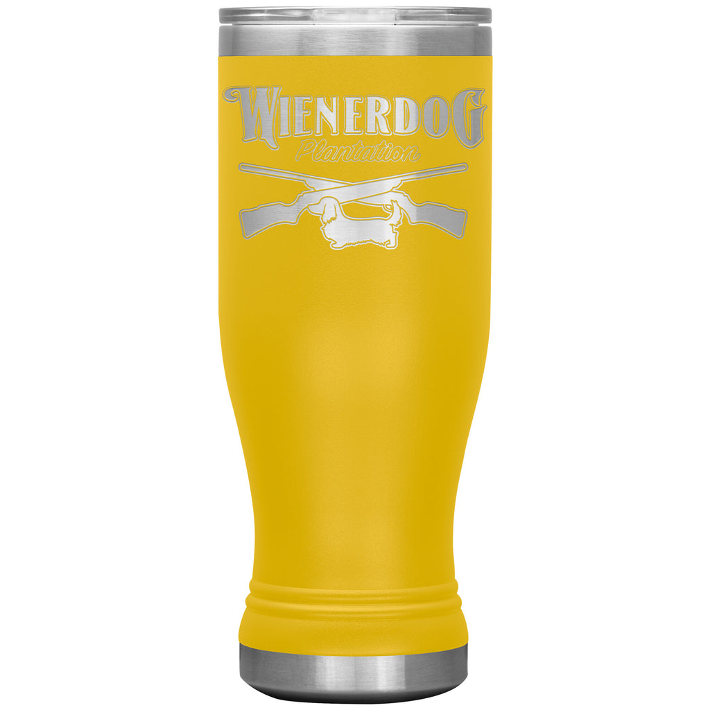 Wienerdog Plantation-20oz BOHO Insulated Tumbler