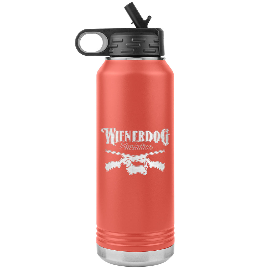 Wienerdog Plantation-32oz Water Bottle Insulated