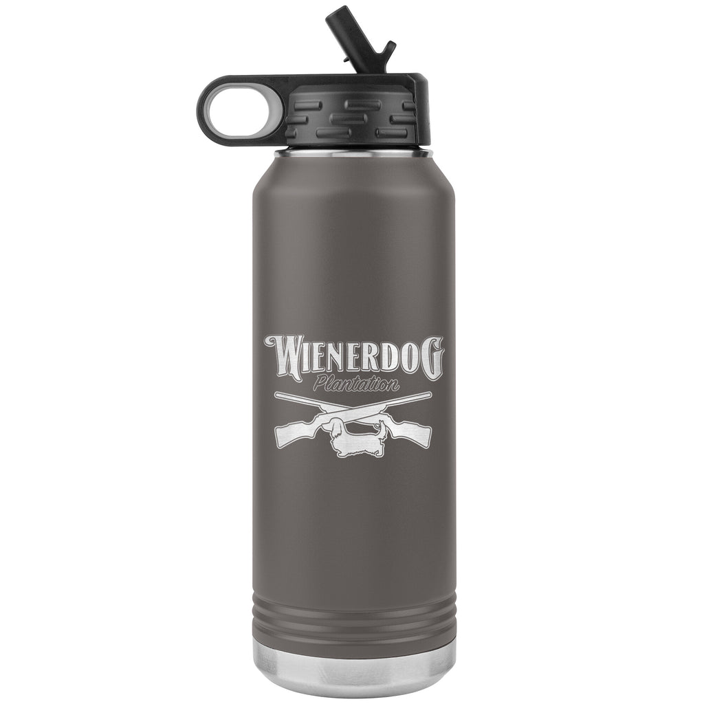 Wienerdog Plantation-32oz Water Bottle Insulated