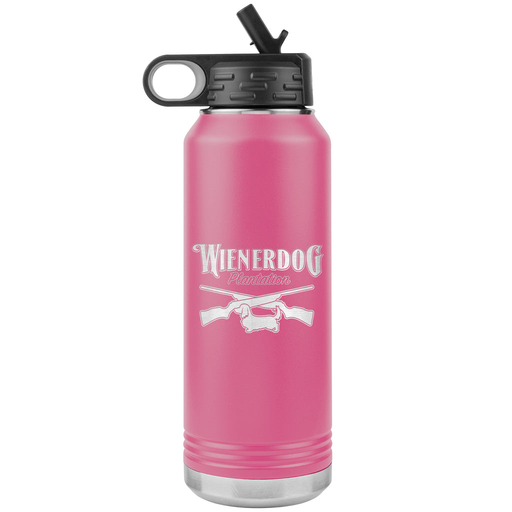 Wienerdog Plantation-32oz Water Bottle Insulated
