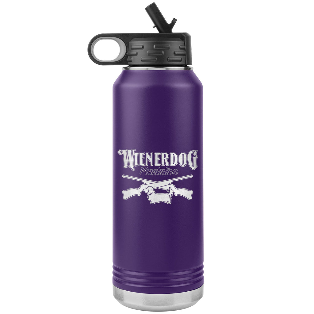 Wienerdog Plantation-32oz Water Bottle Insulated