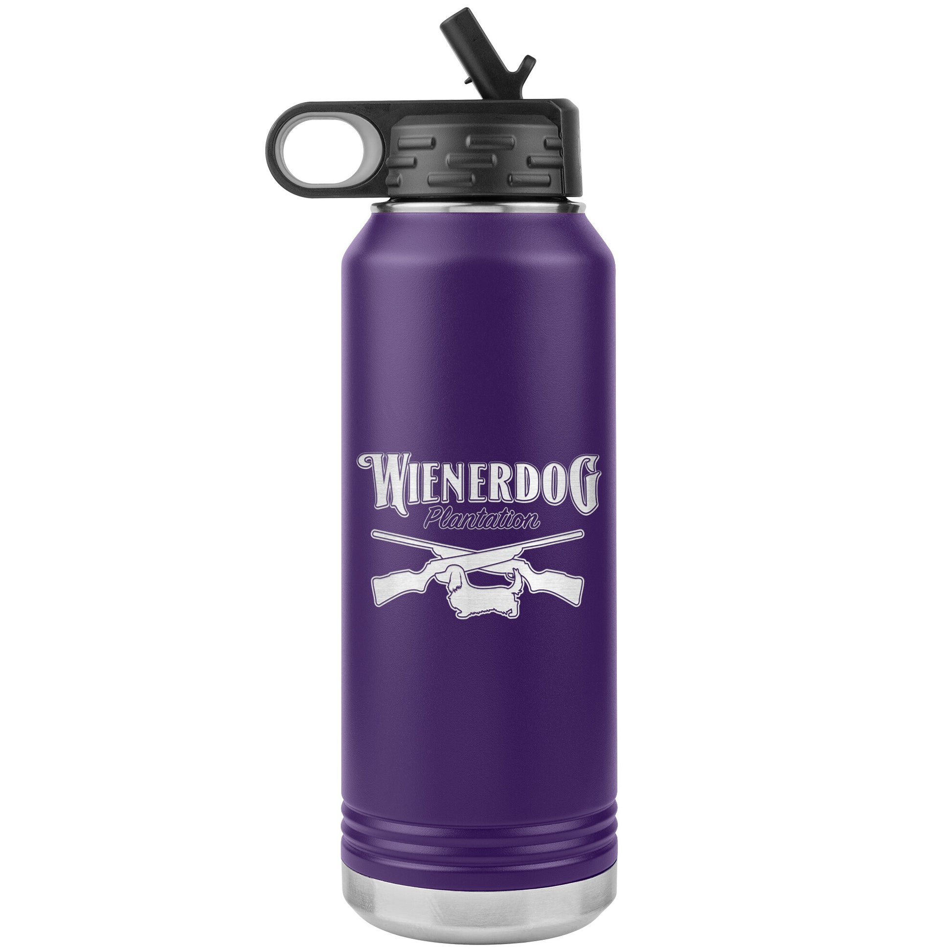 Wienerdog Plantation-32oz Water Bottle Insulated