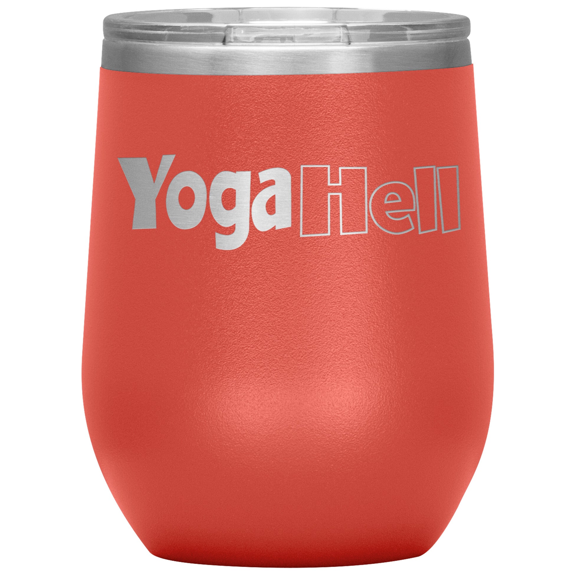 Yoga Hell-12oz Wine Insulated Tumbler