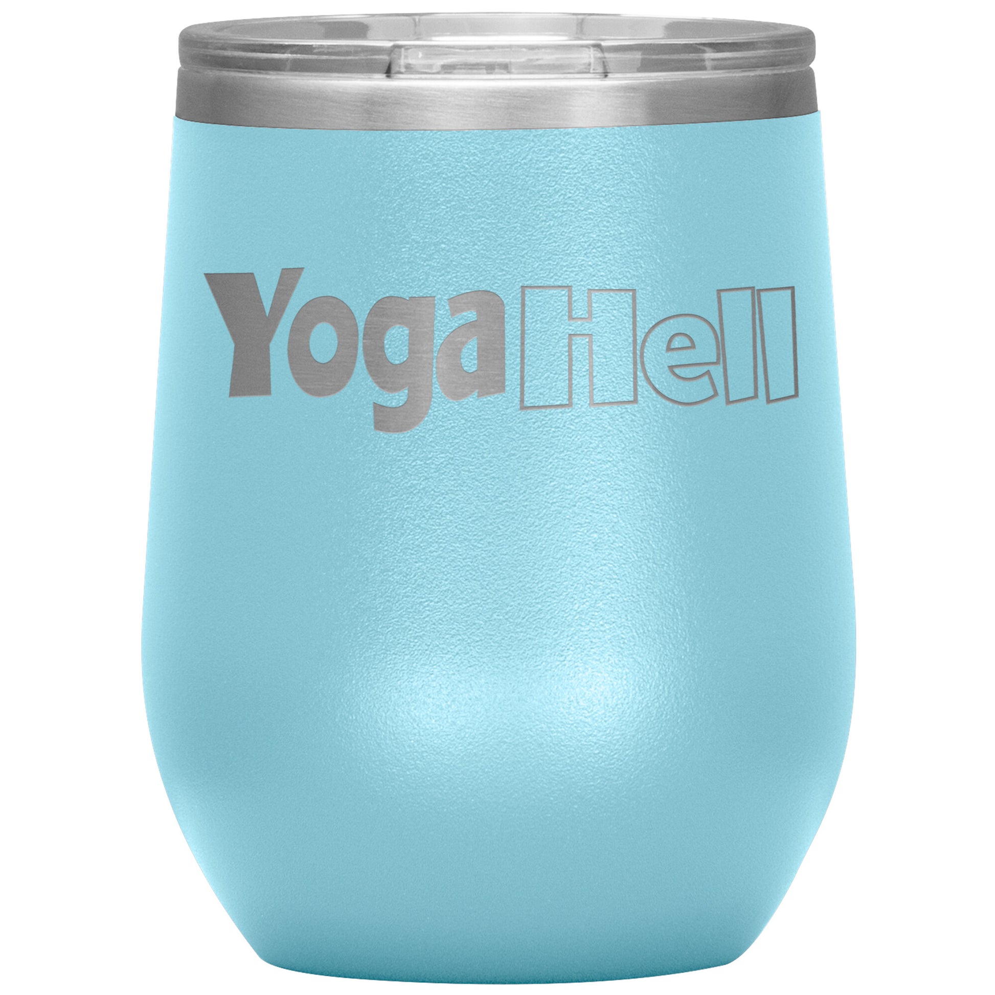 Yoga Hell-12oz Wine Insulated Tumbler