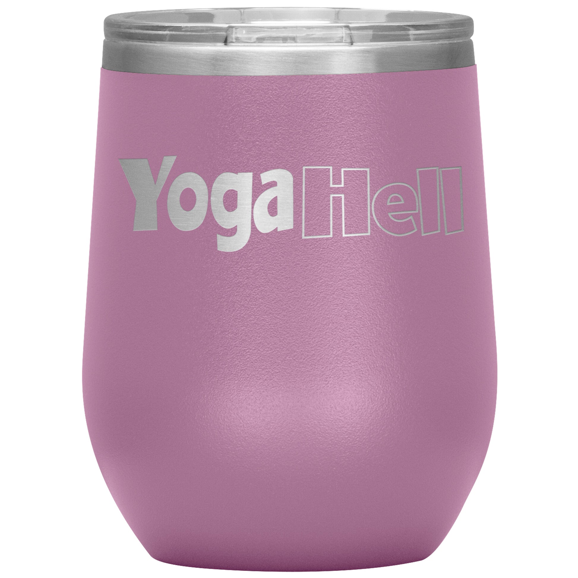Yoga Hell-12oz Wine Insulated Tumbler