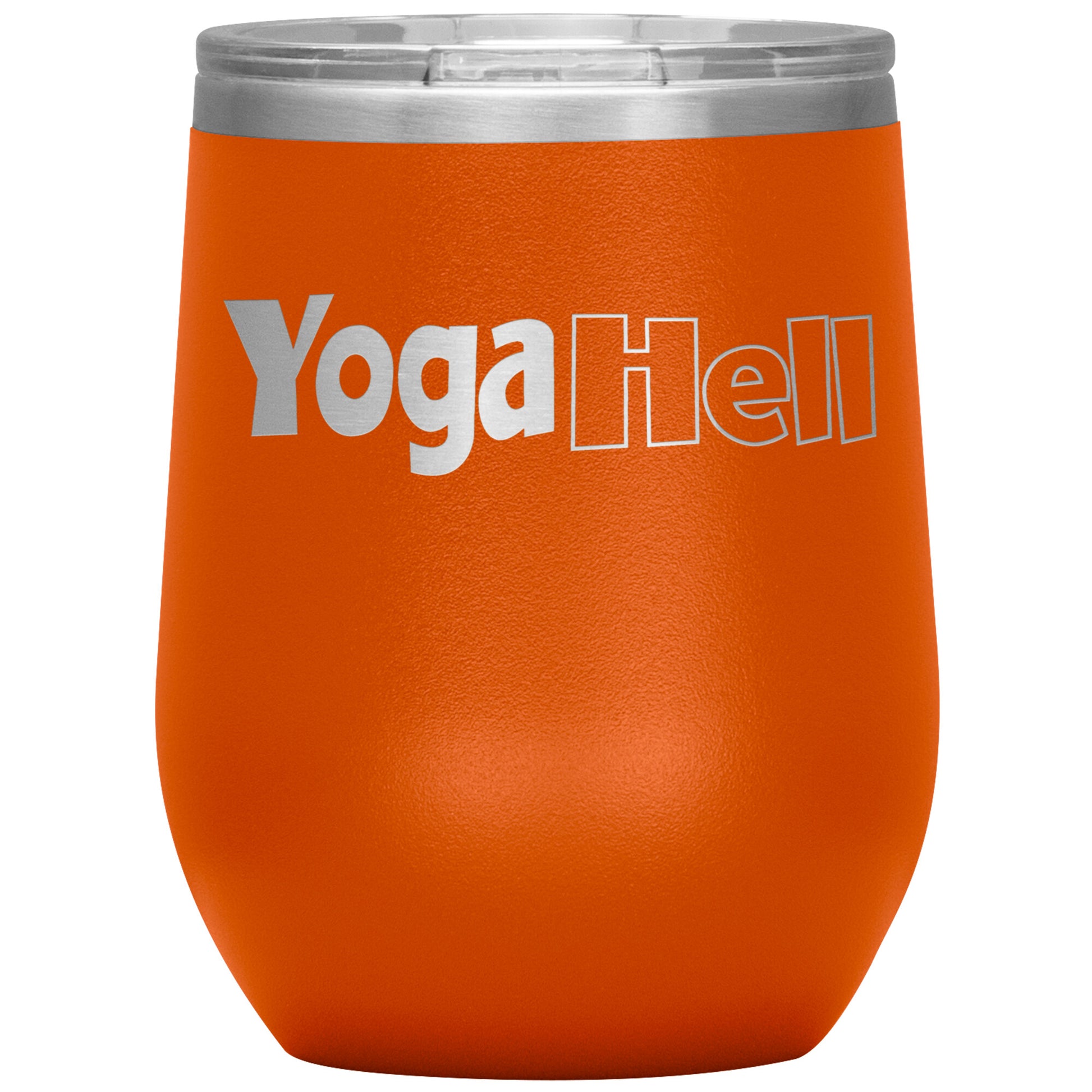 Yoga Hell-12oz Wine Insulated Tumbler