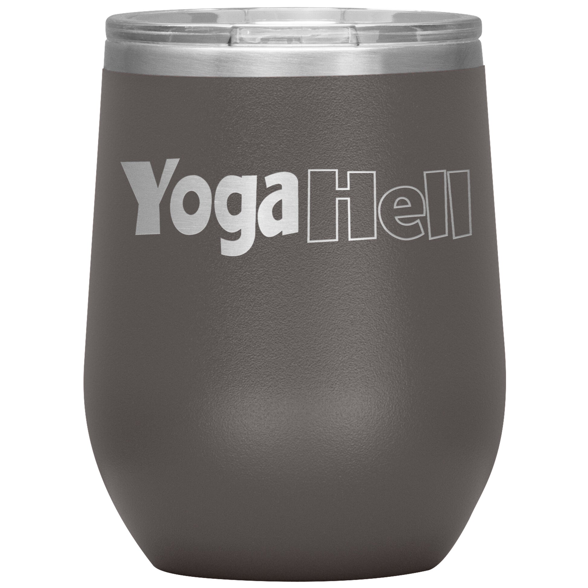 Yoga Hell-12oz Wine Insulated Tumbler