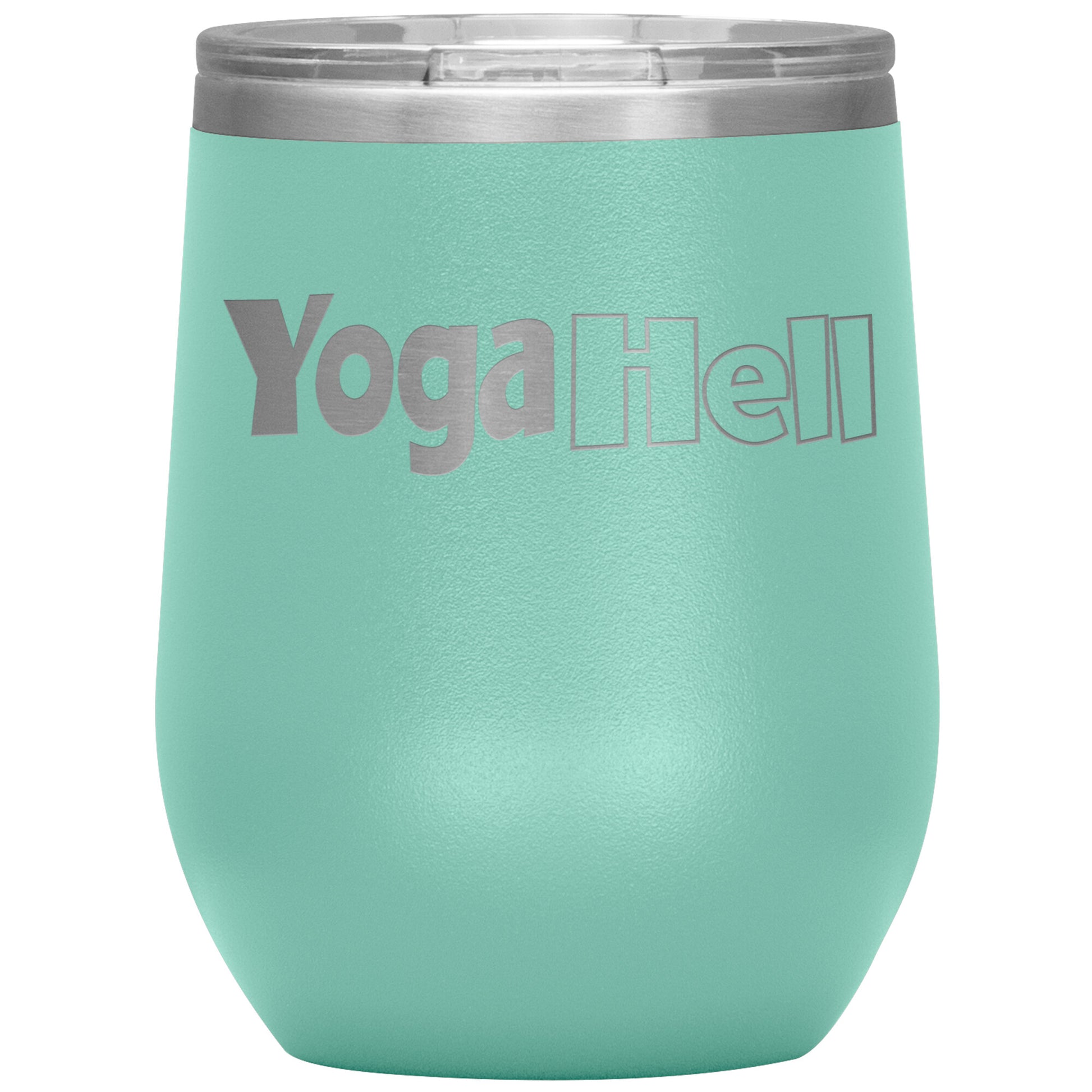 Yoga Hell-12oz Wine Insulated Tumbler