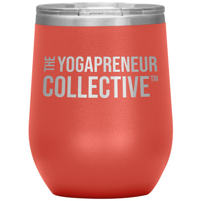 Yogapreneur Collective-12oz Wine Insulated Tumbler