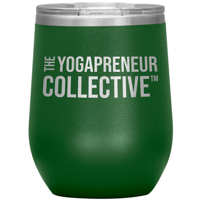 Yogapreneur Collective-12oz Wine Insulated Tumbler