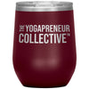 Yogapreneur Collective-12oz Wine Insulated Tumbler