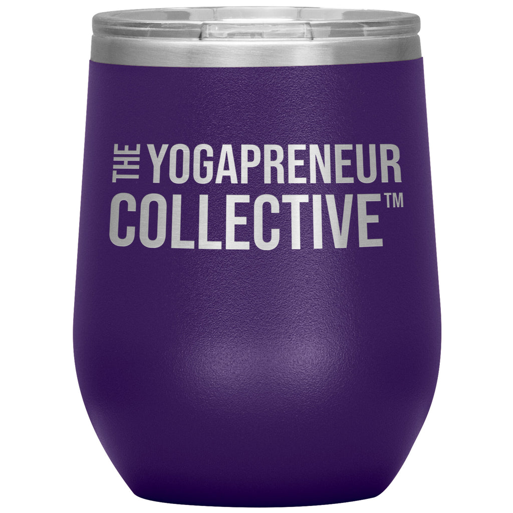 Yogapreneur Collective-12oz Wine Insulated Tumbler