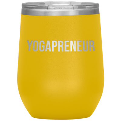 Yogapreneur Collective-12oz Wine Insulated Tumbler