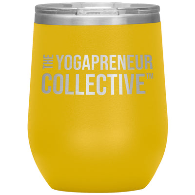 Yogapreneur Collective-12oz Wine Insulated Tumbler