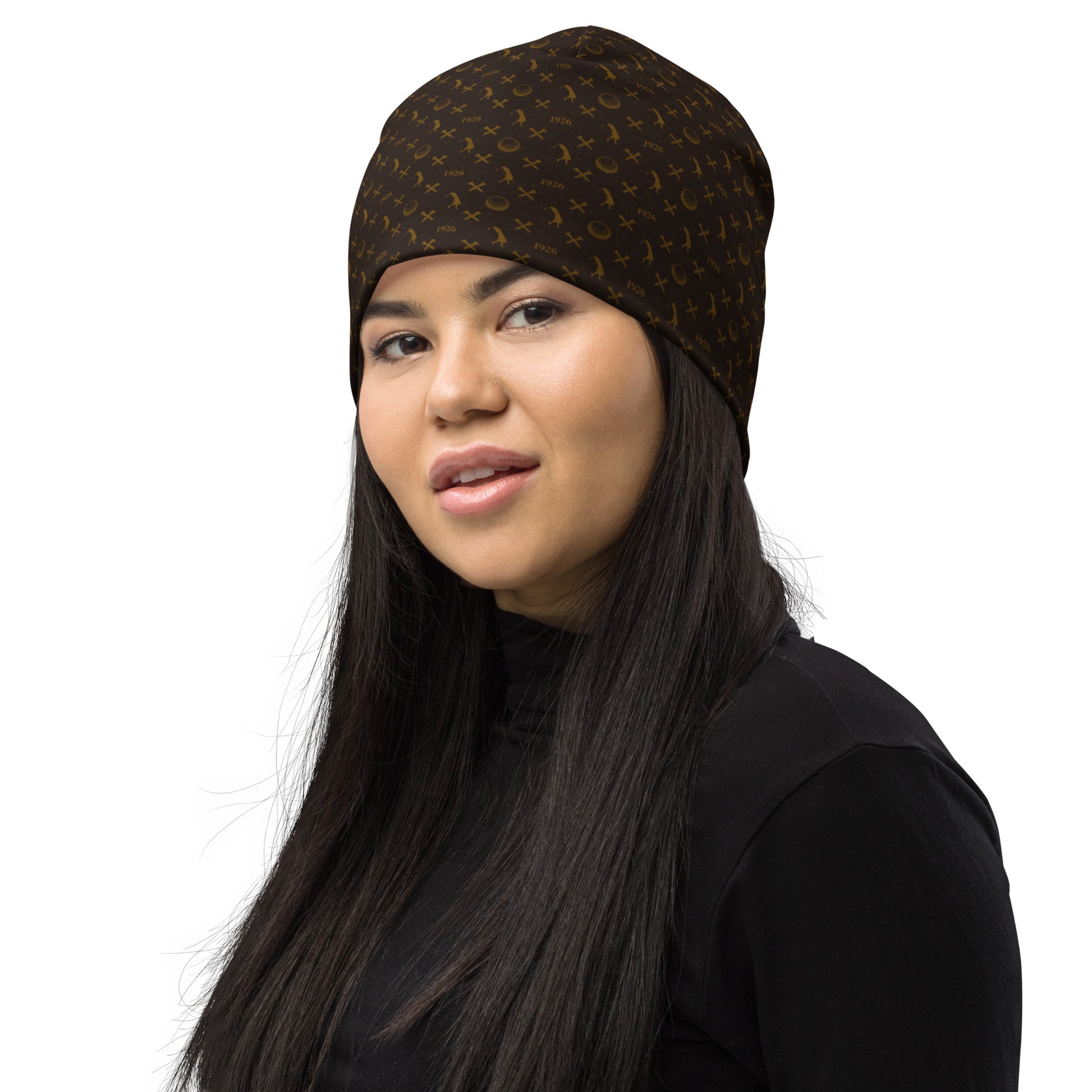 Sally-All-Over Print Beanie