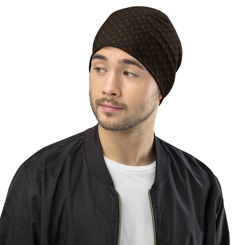 Sally-All-Over Print Beanie