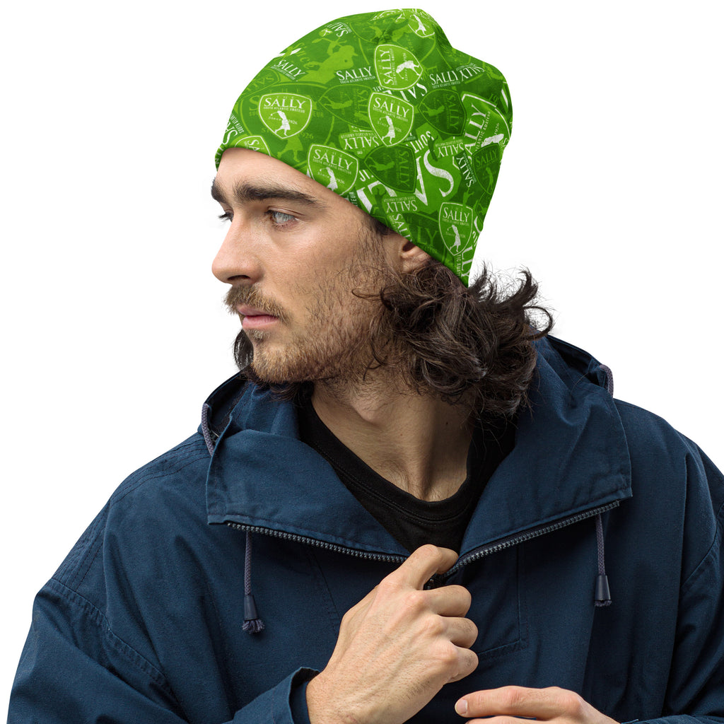 Sally-All-Over Print Beanie