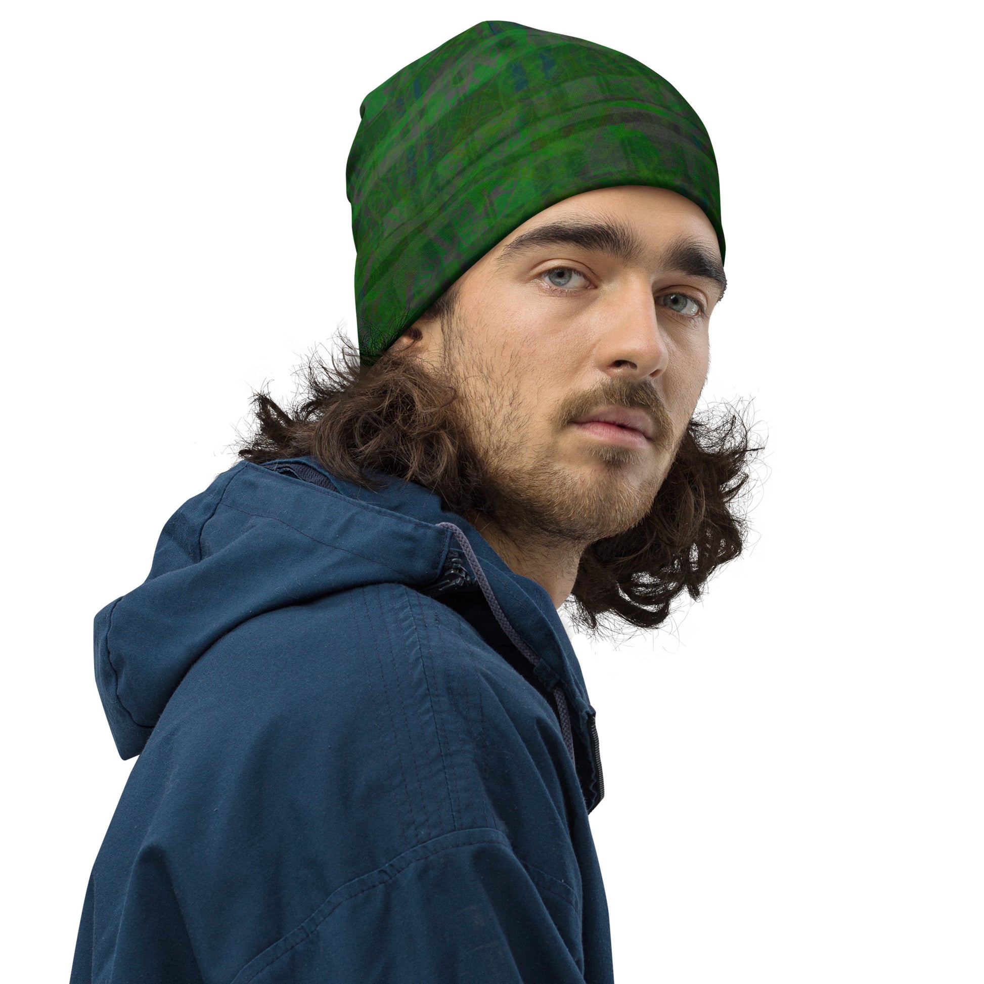 Sally-All-Over Print Beanie