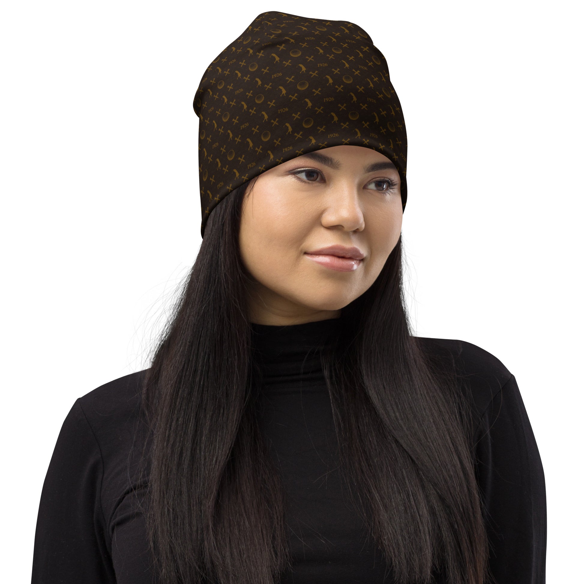 Sally-All-Over Print Beanie