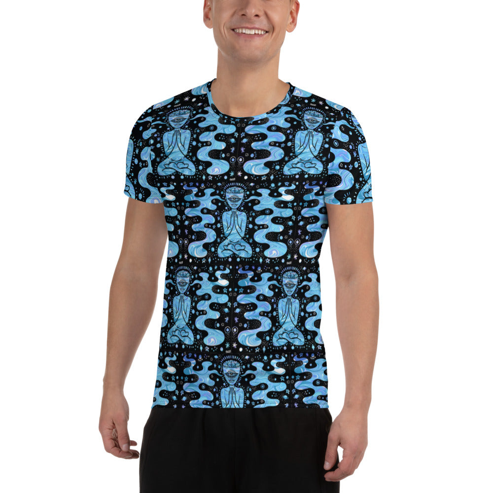 FOM All-Over Becky Van Mersbergen Print Men's Athletic T-shirt