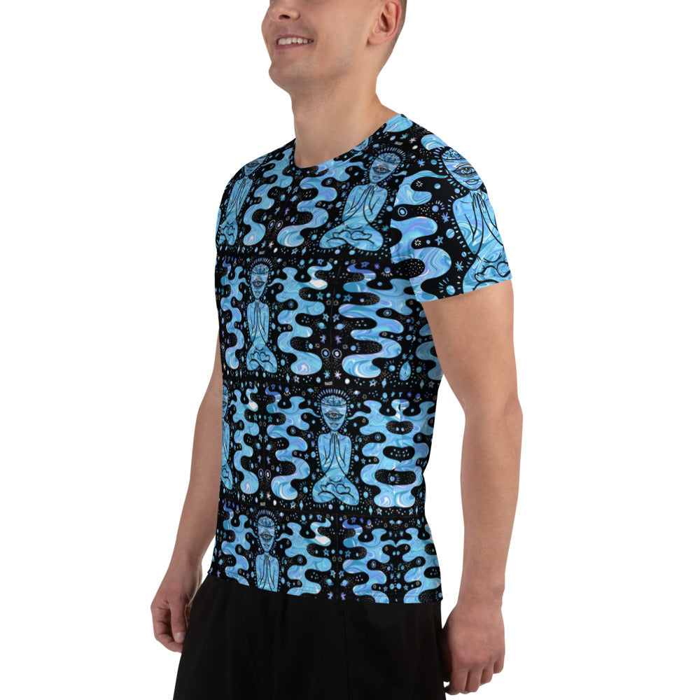 FOM All-Over Becky Van Mersbergen Print Men's Athletic T-shirt