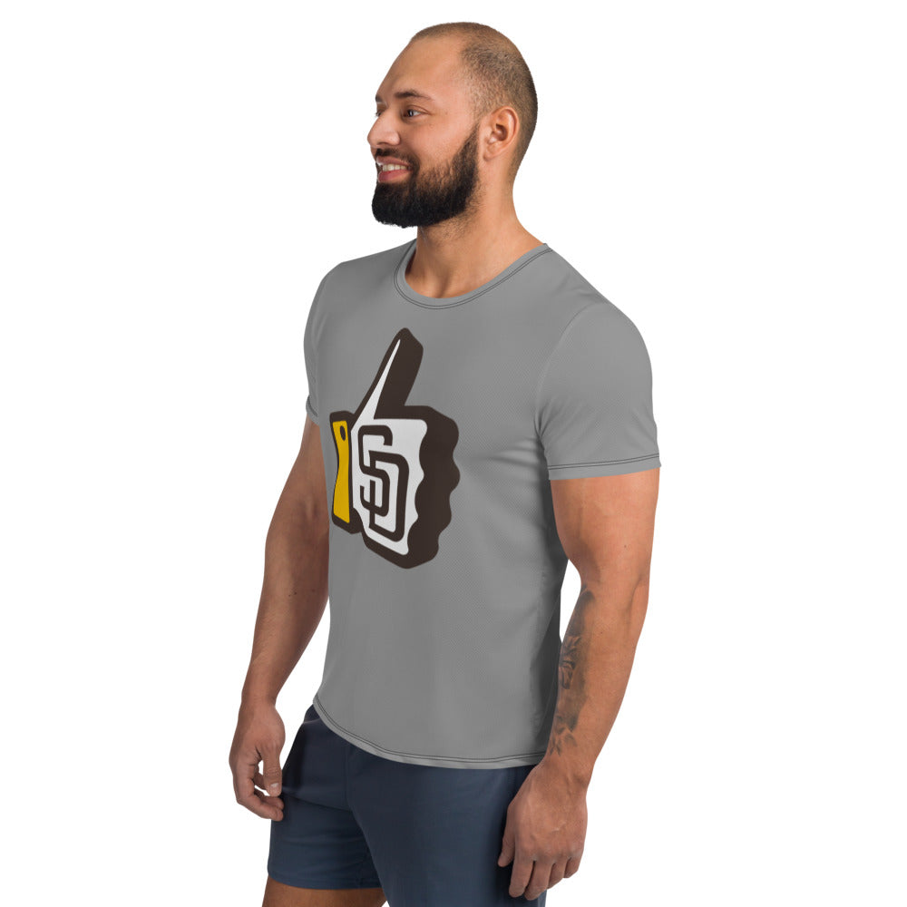OB Padres-All-Over Print Men's Athletic T-shirt