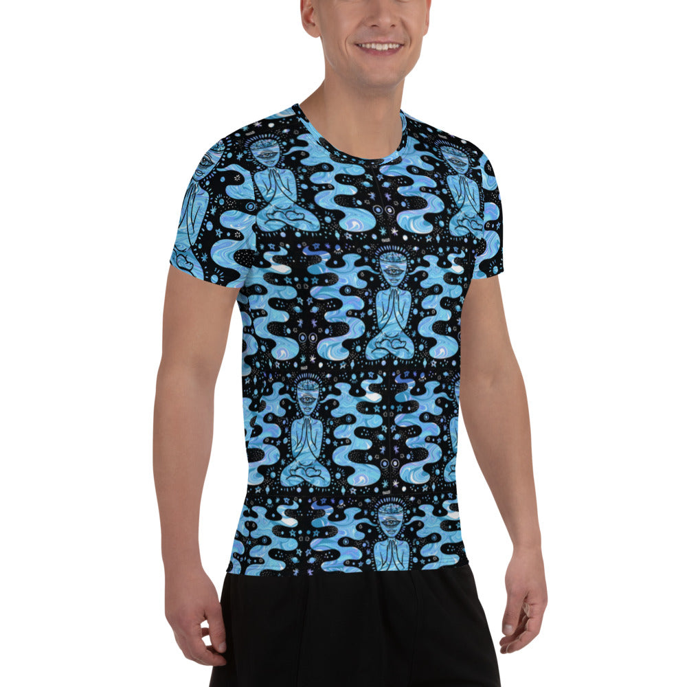 FOM All-Over Becky Van Mersbergen Print Men's Athletic T-shirt