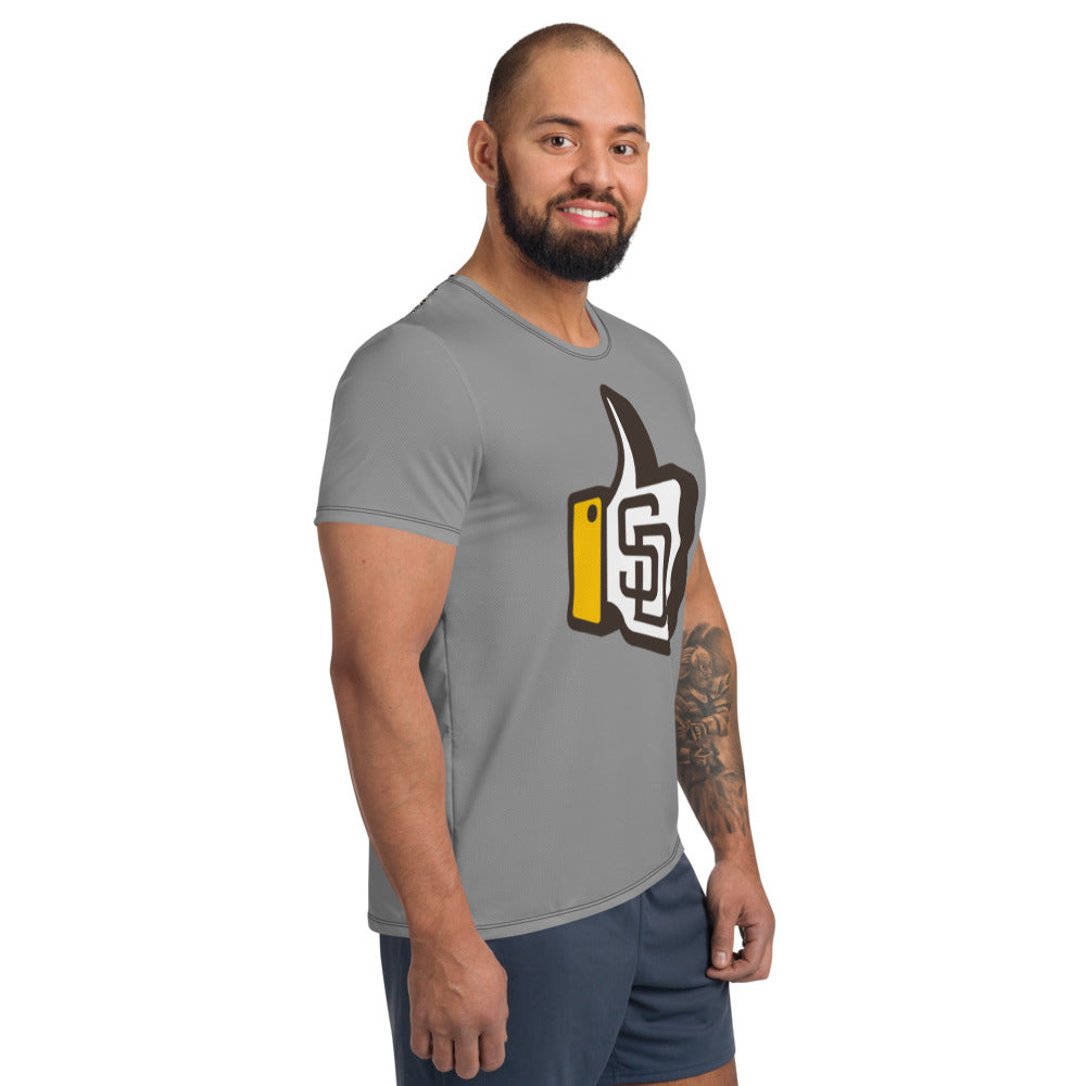 OB Padres-All-Over Print Men's Athletic T-shirt